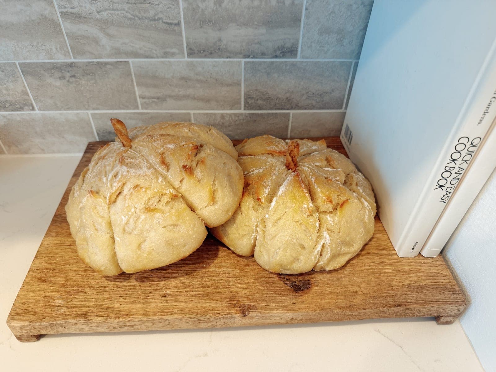 Pumpkin Shaped Sourdough from Bay's Baked Goods, West Jordan, Utah